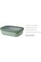 طقم أوعية تخزين طعام نورديك أسود من سيكيرولا، 3 قطع (500 + 1000 + 2000 مل) - مجموعة أوعية متعددة الاستخدامات - 3