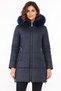 Women's Coat Navy Blue Z9668