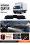 Mitsubishi Canter Fe639 (1996-2005) Compatible Glove Box Cover, Glove Box Case - Black-Blue - Mi002
