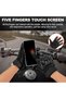 Tactical Motorcycle Gloves with Touchscreen Fingertips, Breathable Hard Shell Back, Adjustab - 6