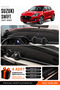 Suzuki Swi̇ft (2017-2020) Compatible Glove Box Protection, Glove Box Cover, Glove Box Case - Black-Grey - Sz003