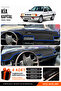Kia Kapital (1994-1996) Compatible Glove Box Protector, Glove Box Cover, Glove Box Case - Black-Blue - Ki009