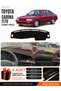 Toyota Carina T170 (1988-1992) Compatible Glove Box Cover, Glove Box Case - Black-Brown - To008