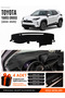 Toyota Yaris Cross (2022-2025) Compatible Glove Box Protection, Glove Box Cover, Glove Box Case - Black - To029