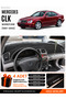 Mercedes W208-C208 Clk (1997-2002) Compatible Glove Box Cover, Glove Box Case - Black-Grey - Mb009