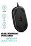 WMM378 USB Wired Optical Mouse for PC Laptop Desktop Computer – Plug and Play Computer Mouse - 3