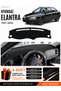 Hyundai Elantra (1997-2006) Compatible Glove Box Protection, Glove Box Cover, Glove Box Case - Black - Hu014