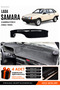 Lada Samara Carburetorized (1984-1999) Compatible Torpedo Cover, Torpedo Case - Black-Grey - Ld003