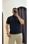 Detailed Polo Neck T-Shirt - 6