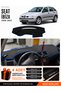 Seat Ibiza (1998-2001) Compatible Glove Box Protection, Glove Box Cover, Glove Box Case - Black-Blue - Se002