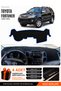 Toyota Fortuner (2005-2014) Compatible Dashboard Cover, Dashboard Case - Black-Blue - To018
