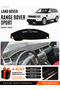 Land Rover Range Rover Sport (2005-2013) Compatible Dashboard Cover, Dashboard Case - Black-Beige - Lr004