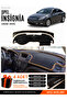 Opel Insignia (2008-2013) Compatible Glove Box Cover, Glove Box Case - Black-Brown - Op010