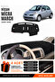 Nissan Micra March (2005-2010) Compatible Glove Box Cover, Glove Box Case - Black-Grey - Ni007