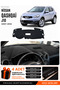 Nissan Qashqai J10 (2007-2014) Compatible Glove Box Protection, Glove Box Cover, Glove Box Case - Black - Ni016