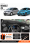Renault Zoe (2012-2024) Compatible Glove Box Protection, Glove Box Cover, Glove Box Case - Black - Re051