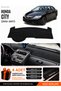 Honda City (2002-2007) Compatible Glove Box Protection, Glove Box Cover, Glove Box Case - Black-Grey - Ho002