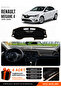 Renault Megane 4 (2016-2024) Compatible Glove Box Cover, Glove Box Case - Black-Beige - Re041