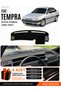 Fiat Tempra (1992-1997) Digital Console Compatible Glove Box Cover, Glove Box Case - Black-Beige - Fi018