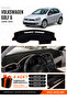 Volkswagen Golf 6 (2008-2012) Compatible Dashboard Cover, Dashboard Case - Black-Beige - Vw011