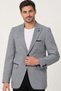 Men's Blazer Jacket Plain Gray C8058