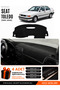 Seat Toledo (1995-2005) Compatible Glove Box Protection, Glove Box Cover, Glove Box Case - Black - Se010