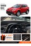 Toyota Rav4 (2013-2018) Compatible Glove Box Protection, Glove Box Cover, Glove Box Case - Black-Grey - To023