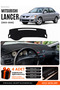 Mitsubishi Lancer (2003-2006) Compatible Glove Box Protection, Glove Box Cover, Glove Box Case - Black - Mi013