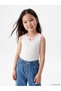 Crew Neck Bowknot Detailed Girls' Athlete Top - 2