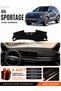 Kia Sportage (2025-Later) Compatible Glove Box Cover, Glove Box Case - Black-Brown - Ki026