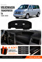 Volkswagen Transporter T4 (1990-2003) Compatible Glove Box Cover, Glove Box Case - Black - Vw026