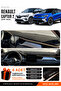 Renault Captur 2 (2019-2024) Compatible Dashboard Cover, Dashboard Case - Black-Beige - Re036
