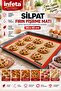 30X40 cm Silpat Silicone Oven Baking Mat Fireproof Non-Stick Washable Dough Rolling Mat