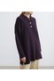Button Detailed Polo Collar Women's Knitwear Sweater - 4