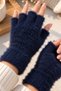 Plush Cut Finger Gloves - 7