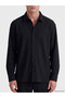 Esvab • Modern & Distinctive Regular Fit Men's Textured Shirt - 3