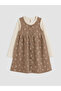 Esvab • Modern & Distinctive Zero Roba Collar Floral Baby Girl Dress