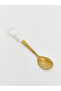 Lcw Home Yellow Pearl Detailed Dessert Spoon Set of 4 - 4