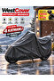 Csn Motor Elegance 125 Compatible 4 Layer New Generation-Black Motorcycle Tarpaulin-Waterproof Winter Motor Tent - 2