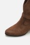 Valen Women's Brown Suede Stone Cowboy Boots A030-K721 - 4