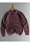Nurse Collar Patterned Knitwear Sweater