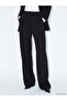 Esvab • Modern & Distinctive Wide Leg Pleated Women's Fabric Trousers - 2