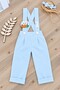 Peter Rabbit Rabbit Concept Birthday Pants Salopet Long-Sleeved Shirt Bow Tie Set - 2