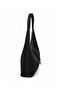 Women's Suede Casual Shoulder Bag with Zipper and Lining, Wide Model - 2