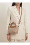 Women's Shoulder Bag with Handle and Strap - Handheld Form 15X25 cm - 5