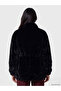 Esvab • Modern & Distinctive Stand Collar Drawstring Women's Fur Coat - 5