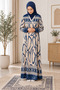 Women's Side-Tie Viscosse Prayer Dress Li̇kapa
