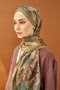 Lorena-Riva Shawl Tencel Wild Flower Mold Green - 3