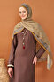 Lorena-Riva Shawl Tencel Guipure Pattern Caramel