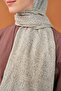 Lorena-Riva Shawl Tencel Guipure Pattern Gray - 6